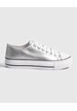 Tenis Para Mujer Canvas Color Plata Marca Ostu #40720158 de Ostu