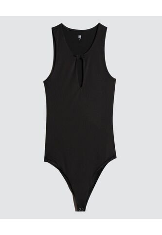 Body Para Mujer Manga Sisa Color Negro Marca Ostu #40200115 Ostu