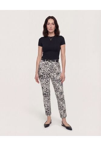Pantalón  Para Mujer Chino Color Negro Marca Ostu #40070925 Ostu