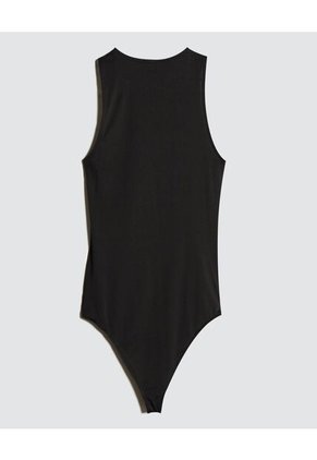 Body Para Mujer Manga Sisa Color Negro Marca Ostu #40200115