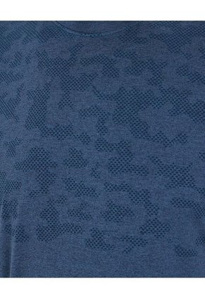 Camiseta Para Hombre Manga Corta Color Azul  Marca Ostu #60091369