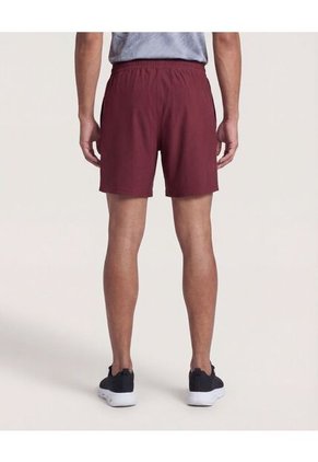 Bermuda  Para Hombre Deportiva Medio Color Rojo Marca Ostu #60100509