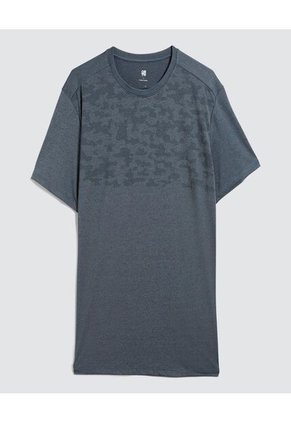 Camiseta Para Hombre Manga Corta Color Azul  Marca Ostu #60091369