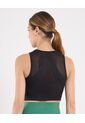 Camiseta Para Mujer Crop Top Color Negro Marca Ostu #40092544 de Ostu