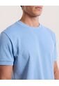 Camiseta  Para Hombre Manga Corta Cuello Redondo Color Azul Marca Ostu #60091809 de Ostu