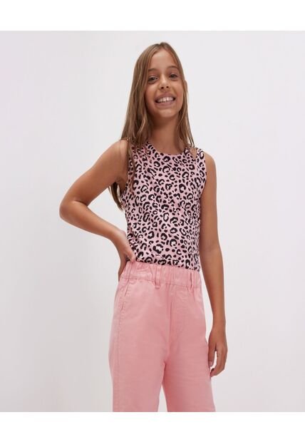 Camiseta Para Niña Manga Sisa Color Rosado  Marca Ostu #90090176