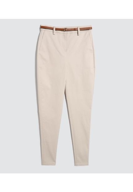 Pantalon Para Mujer Chino Color Café  Marca Ostu #40070625