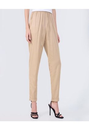 Pantalon Para Mujer Jogger Color Café Claro Marca Ostu #40070703