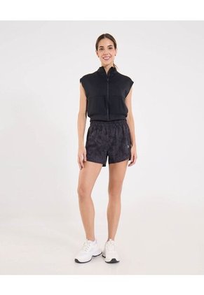 Chaleco Para Mujer Punto Color Negro Marca Ostu #40250023