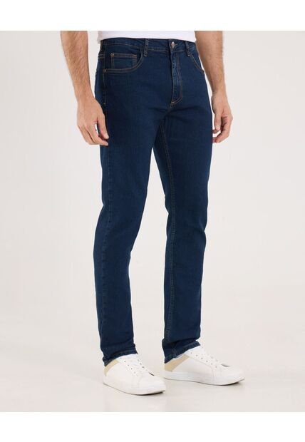 Jean Para Hombre Slim Color Azul  Marca Ostu #60160310
