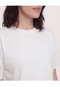 Camiseta  Para Mujer Crop Top Manga Corta Color Crudo Marca Ostu #40098233 de Ostu
