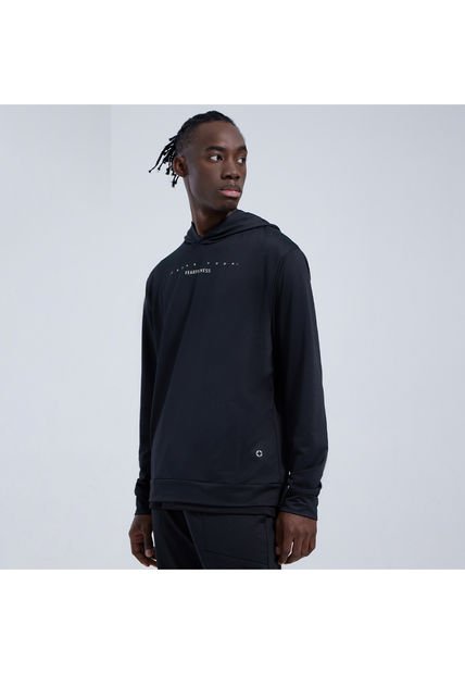 Buzo Para Hombre Hoodie Color Negro Marca Ostu #60060290
