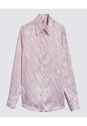 Camisa Para Mujer Manga Larga Color Rosado Marca Ostu #40010225