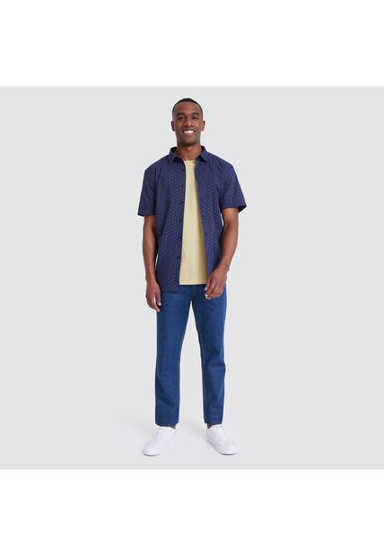 Jean Para Hombre Regular Color Azul  Marca Ostu #60160119