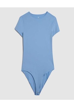 Body Para Mujer Manga Corta Color Azul  Marca Ostu #40200154
