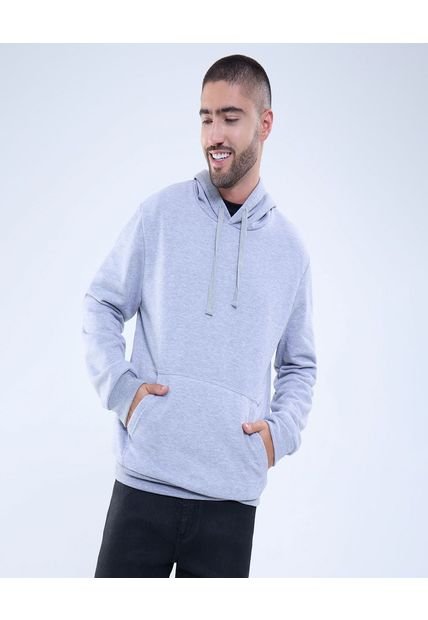 Buzo Para Hombre Hoodie Color Gris  Marca Ostu #60060356