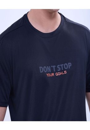 Camiseta Para Hombre Manga Corta Color Negro Marca Ostu #60091484