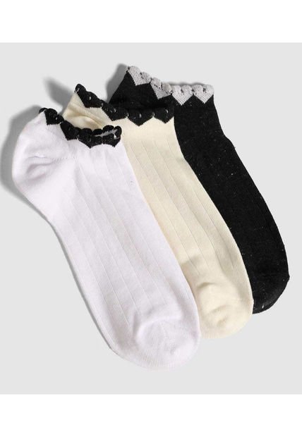 Medias Para Mujer Invisible Color Pack X Marca Ostu #40980190