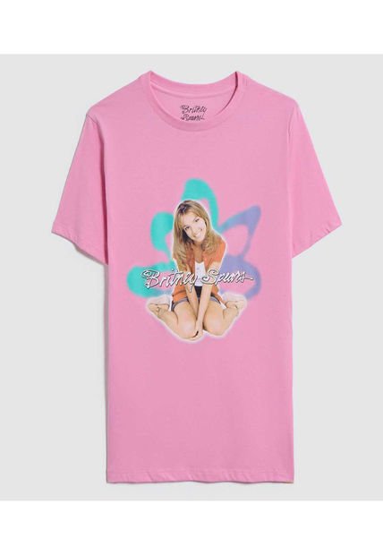 Camiseta Para Mujer Manga Corta Cuello Redondo Color Rosado  Marca Ostu #40092357