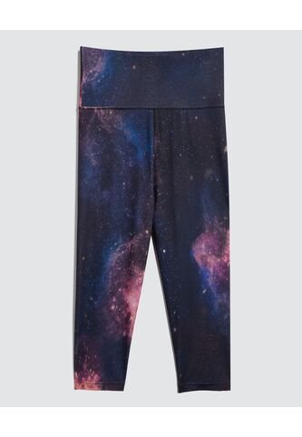 Leggins Para Mujer Medio Color Azul Oscuro Marca Ostu #40230557 Ostu