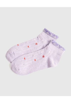 Medias Para Mujer Tobillera Color Negro Marca Ostu #40980232