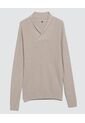 Saco Para Hombre Shawl Neck Color Beige Marca Ostu #60330036 de Ostu