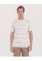 Camiseta  Para Hombre Manga Corta Cuello Redondo Color Arena Marca Ostu #60091811 de Ostu
