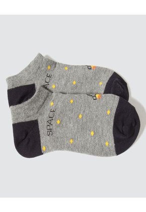 Medias Infantil Niño Invisible Algodon Color Negro Marca Ostu #80980076