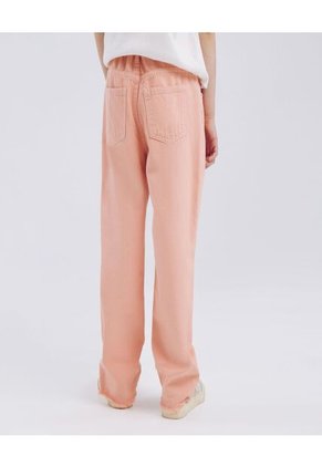 Jean Para Niña Wide-Leg Color Rosado Marca Ostu #90160055