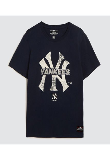 Camiseta Para Hombre Manga Corta Color Azul  Marca Ostu #60091438