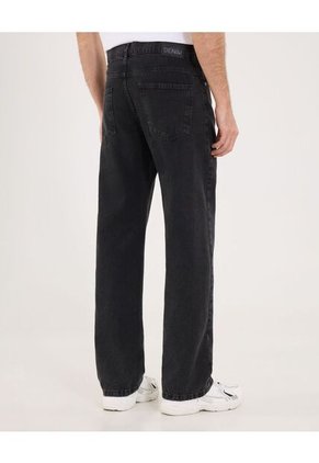 Jean Para Hombre Straight Color Negro Marca Ostu #60160442