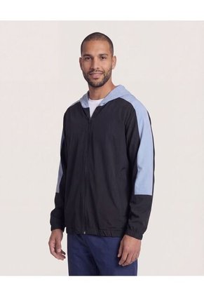 Chaqueta Para Hombre Deportiva Color Negro Marca Ostu #60080175