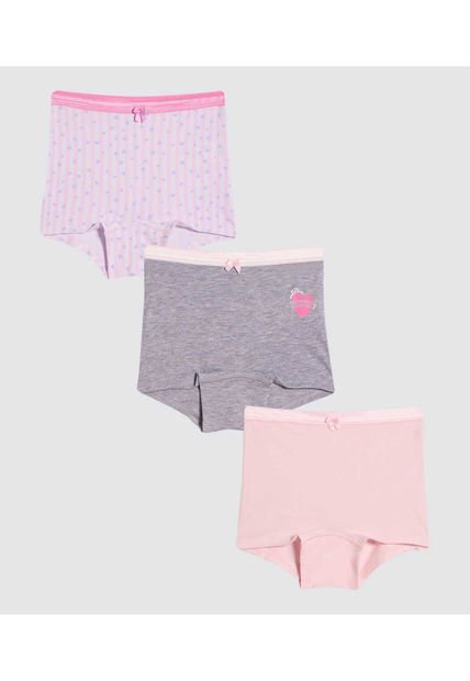 Boxer Para Niña  Color Pack X Marca Ostu #90180073