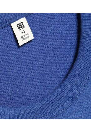 Buzo Para Niño Cuello Redondo Color Azul  Marca Ostu #80060126