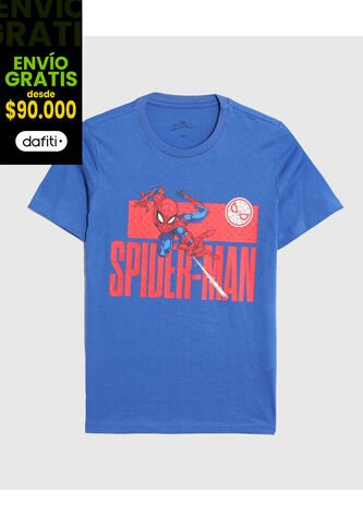 Camiseta Spider-Man  Para Infantil Niño #80090305 Ostu Ostu