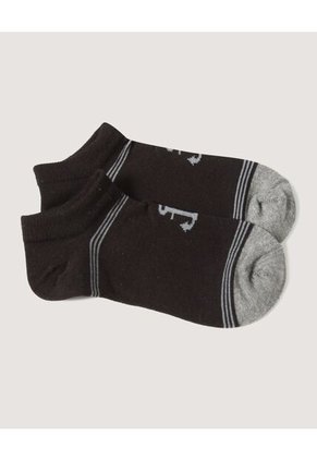 Medias Infantil Niño Invisible Algodon Color Negro Marca Ostu #80980079