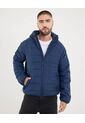Chaqueta Para Hombre Acolchada Color Azul Marca Ostu #60080168 de Ostu