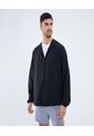 Chaqueta Para Hombre Deportiva Color Negro Marca Ostu #60080153 de Ostu