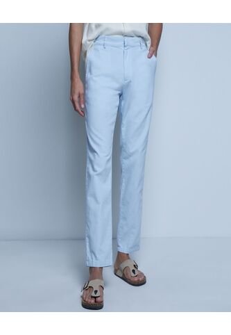 Pantalon Para Hombre Chino Color Azul  Marca Ostu #60070271 Ostu