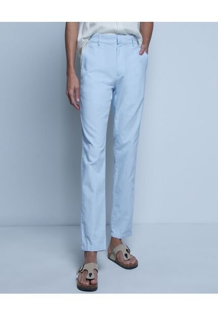 Pantalon Para Hombre Chino Color Azul  Marca Ostu #60070271