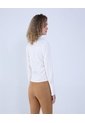 Camisa Para Mujer Manga Larga Color Crudo Marca Ostu #40010280 de Ostu