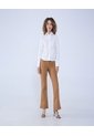 Camisa Para Mujer Manga Larga Color Crudo Marca Ostu #40010280 de Ostu