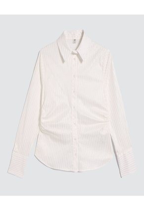 Camisa Para Mujer Manga Larga Color Crudo Marca Ostu #40010280