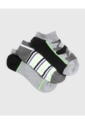 Medias Infantil Niño Invisible Color Negro Marca Ostu #80980132