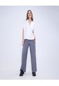 Camisa Para Mujer Manga Corta Color Crudo Marca Ostu #40010273 de Ostu