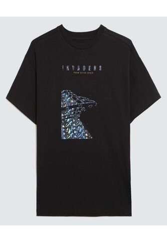 Camiseta Para Niño Manga Corta Color Negro Marca Ostu #80090237 Ostu