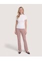Camiseta Con Textura  Para Mujer Crema Ostu de Ostu