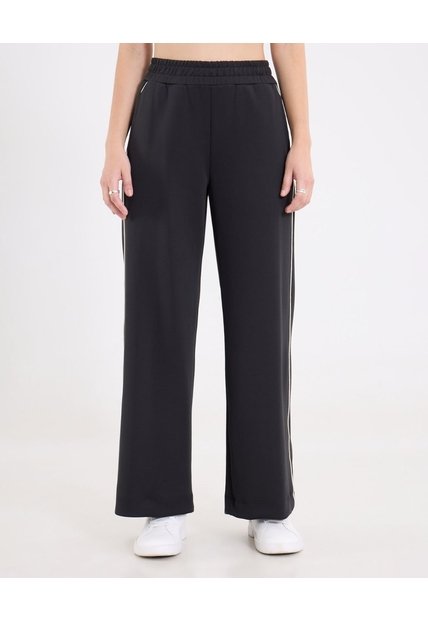 Pantalón  Para Mujer Multiusos Punto Color Negro Marca Ostu #40070861