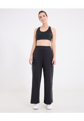 Pantalón  Para Mujer Multiusos Punto Color Negro Marca Ostu #40070861