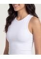 Camiseta  Para Mujer Manga Sisa Cuello Redondo Color Blanco Marca Ostu #40092792 de Ostu